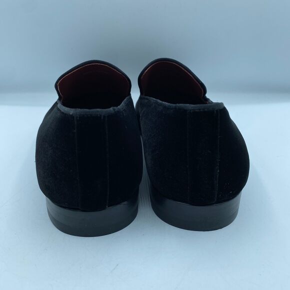 Magnanni Dorio Black Velvet Loafers Mens US 8 EU 40.5 Slip On Classic NWOB main image 16